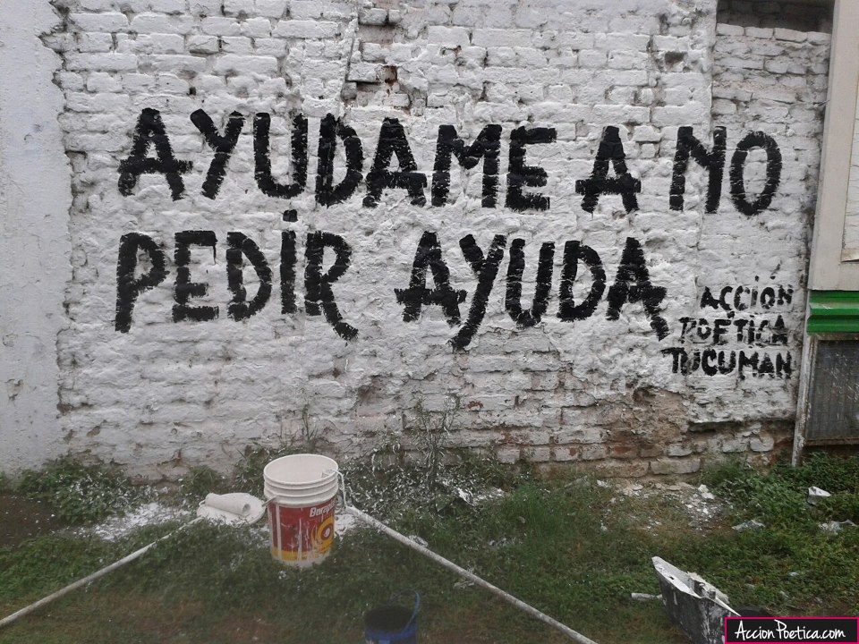 Ayudame a no pedir ayuda