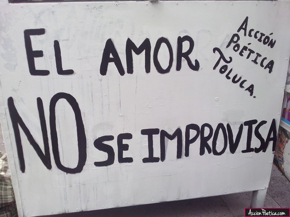 El amor no se improvisa