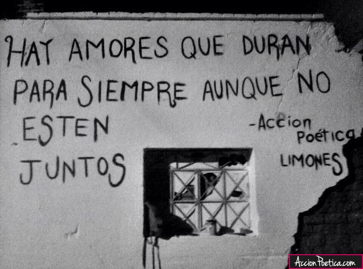 Hay amores que duran para siempre aunque no estén juntos