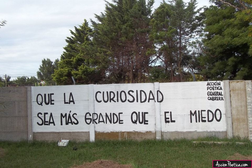 Que la curiosidad sea más grande que el miedo