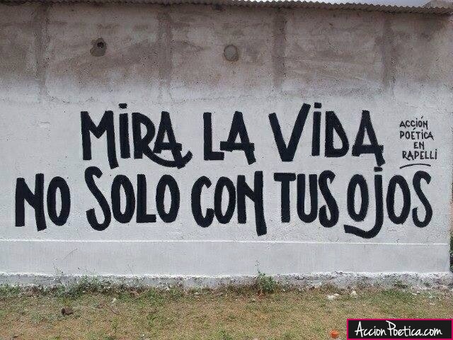 Mira la vida no solo con tus ojos