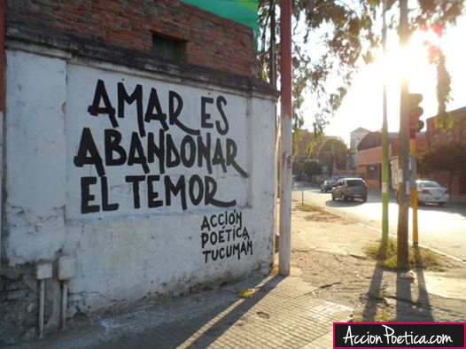 Amar es abandonar el temor