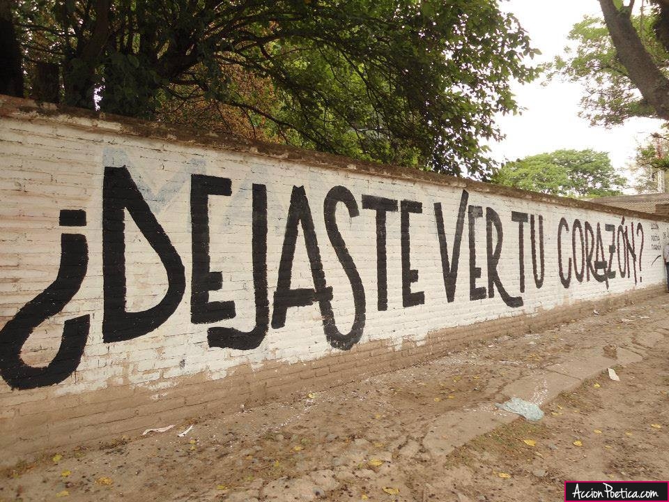 ¿Dejaste ver tu corazón?