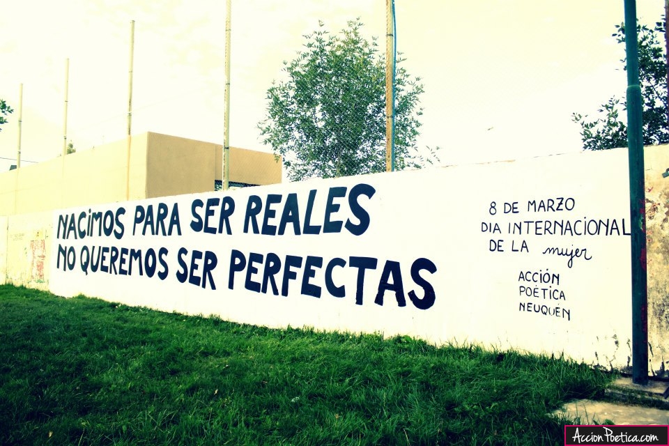 Nacimos para ser reales, no queremos ser perfectas