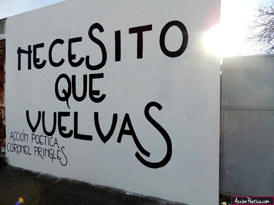 Necesito que vuelvas