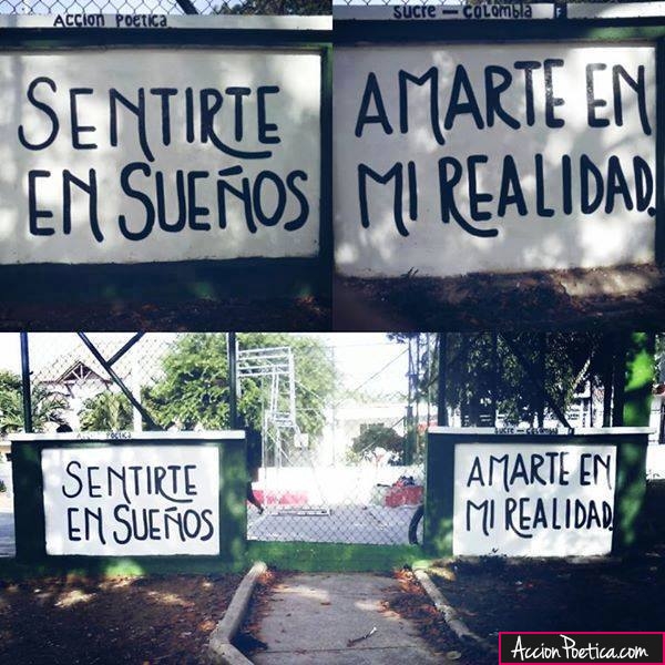 Sentirte en sueños. Amarte en mi realidad