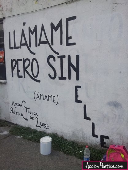 Llámame pero sin elle