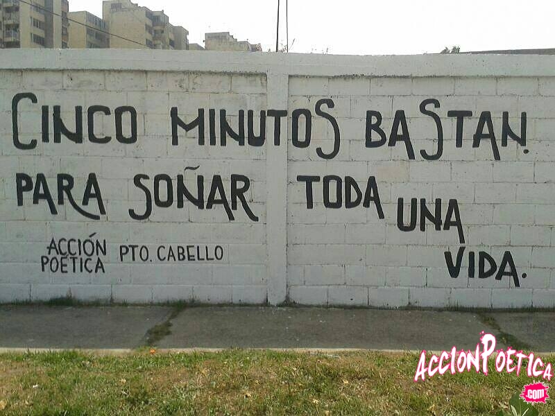 Cinco minutos bastan para soñar toda una vida