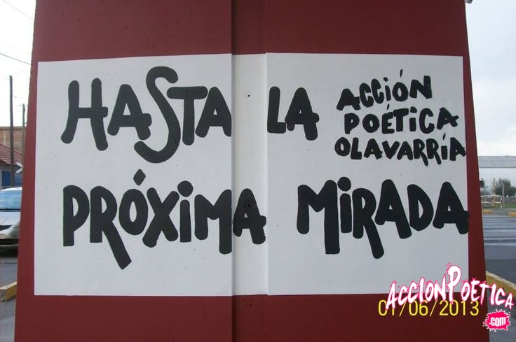 Hasta la próxima mirada