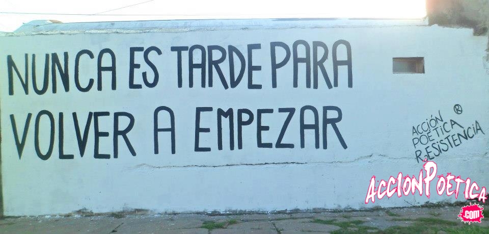 Nunca es tarde para volver a empezar