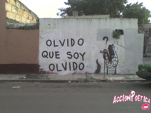 Olvido que soy olvido