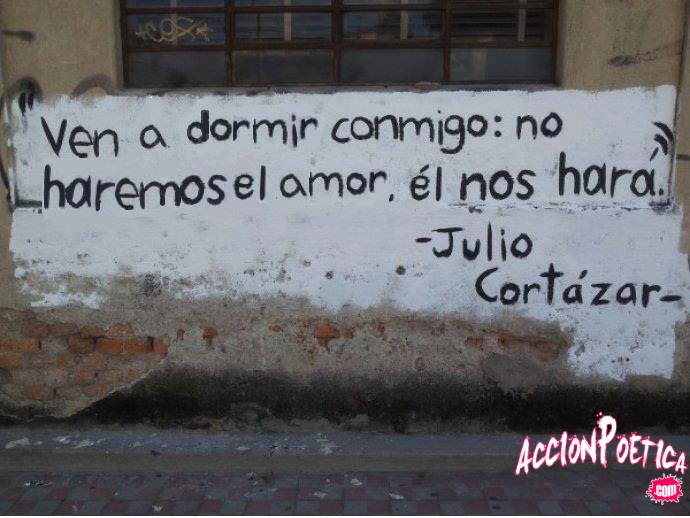 Ven a dormir conmigo: no heremos el amor, él nos hará